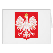 Polish Eagle Red Shield cards
