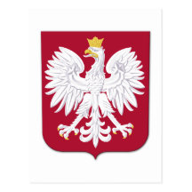 Polish Eagle Red Shield Post Cards