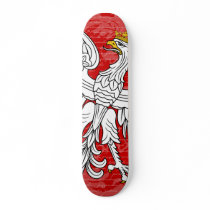 Polish Eagle Skateboard Deck by saundejm Polish Eagle Skateboard Deck