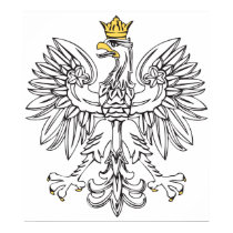 Polish Eagle With Gold Crown posters by PolishHeritage Polish Eagle With Gold Crown posters