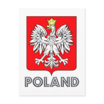 polish Emblem postcards