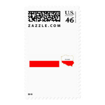 Polish Flag Logo postage