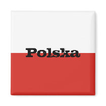 Polish Flag magnets