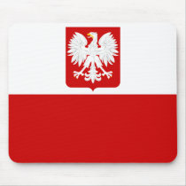 Polish Flag Mousepad