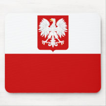 Polish Flag Mousepad