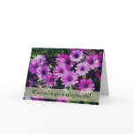 Polish Floral Birthday Card Sto Lat African Daisie Polish Floral Birthday Card Sto Lat African Daisie