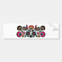 Polish Folk Bumper Sticker