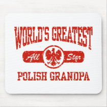 Polish Grandpa mousepads