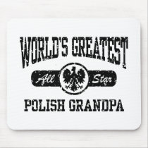 Polish Grandpa mousepads
