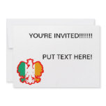 POLISH/IRISH FLAG CUSTOM INVITE