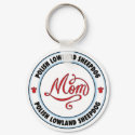 POLISH LOWLAND SHEEPDOG mom keychain