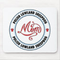 POLISH LOWLAND SHEEPDOG mom mousepad