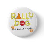 Polish Lowland Sheepdog Rally Dog buttons