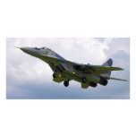 Polish MiG-29 version 9.12A from Base in Malbork Photo Card