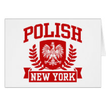 Polish New York Greeting Cards