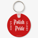 Polish Pride Polska Keychain Keyring keychain