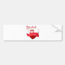 Polish Princess Bumper Sticker