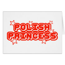 Polish Princess Greeting Card