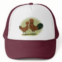 Polish:  Red Pair Mesh Hat