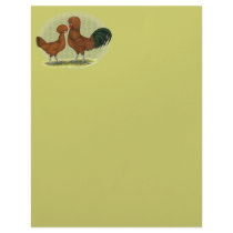 Polish:  Red Pair Customized Letterhead