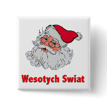 Polish Santa Claus #2 Pin button