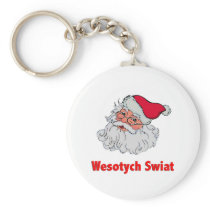 Polish Santa Claus #2 Keychain keychain