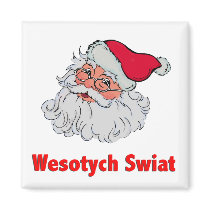 Polish Santa Claus #2 Refrigerator Magnet magnet