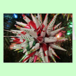 Polish Stars Christmas Greeting Card cards