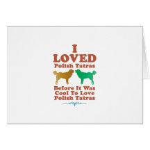 Polish Tatra Sheepdog Cards