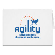 Polish Tatra Sheepdog Greeting Card