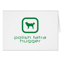 Polish Tatra Sheepdog Greeting Card