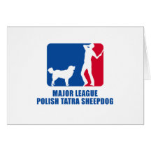 Polish Tatra Sheepdog Greeting Card
