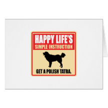 Polish Tatra Sheepdog Greeting Cards