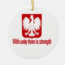 Polish Unity Ornamanet Ornament
