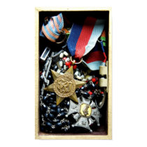 Polish Veteran Medals Print posters