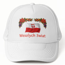 Polish Wesolych Swiat hats by worldshop Polish Wesolych Swiat hats