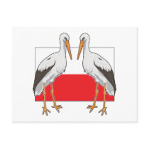 Polish White Stork postcards by PolishHeritage Polish White Stork postcards