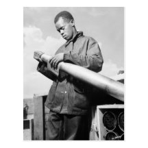 Polishing My Projectile, 1940s Postcards