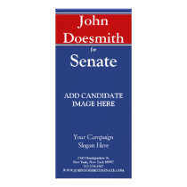 Politcal Election Campaign Rack Card Template