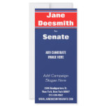 Politcal Election Campaign Rack Card Template