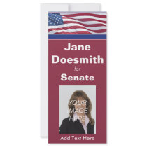 Politcal Election Campaign Rack Card Template
