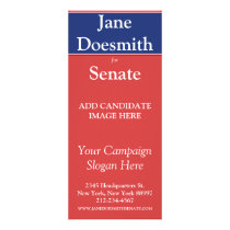 Politcal Election Rack Card Template