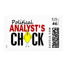 POLITICAL ANALYST’S CHICK postage by professiongifts POLITICAL ANALYST’S CHICK postage