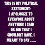political apology