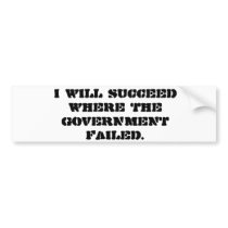 Political Bumper Sticker