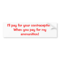 Political bumper stickers