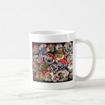 Political Buttons Coffee Mugs