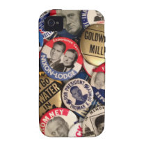 Political Buttons iPhone 4 Case