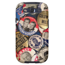 Political Buttons Samsung Galaxy SIII Cover