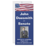 Political Campaign Rack Card Template